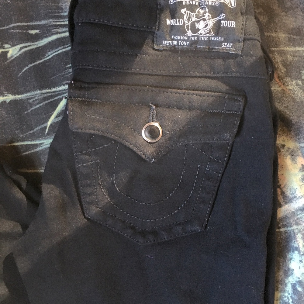 True Religion Brand Jeans women’s size 27 Black